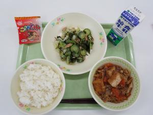 2024年5月21日給食写真