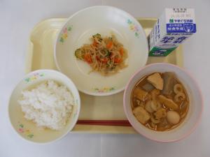 10月21日給食