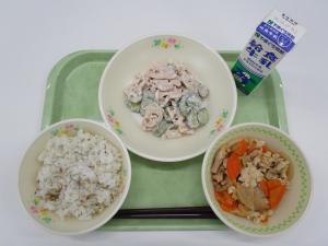 2024年10月18日給食写真