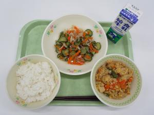 2024年10月21日給食写真