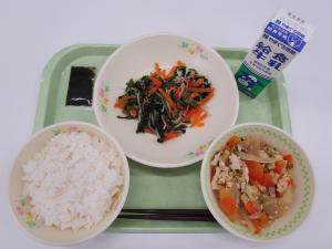 2025年1月24日給食写真