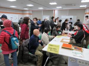 イベントコーナー、作業療法士会の展示コーナー