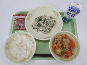 2025年2月13日給食写真