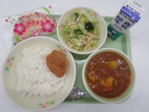 2025年3月4日給食写真