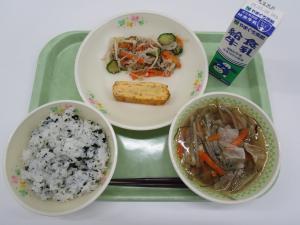 2025年3月18日給食写真