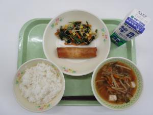 2025年6月26日給食写真