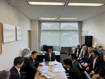 国土交通省　要望活動（石和田道路局次長）