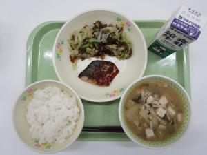 2025年9月25日給食写真