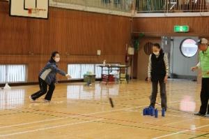 モルック体験の様子