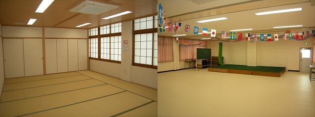 和室と集会室の写真