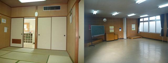 和室と集会室の写真