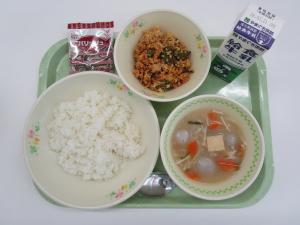 2026年3月13日給食写真