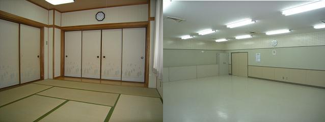 和室と集会室の写真