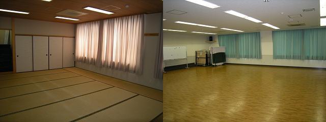 和室と集会室の写真