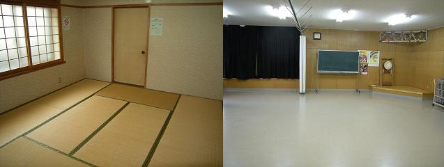 和室と集会室の写真