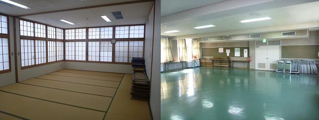 和室と集会室の写真