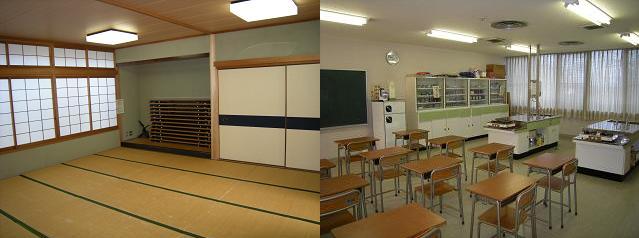 和室と学習室の写真