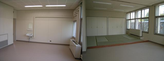 学習室と保育室の写真