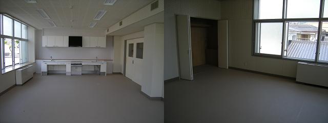 講習室と学習室の写真