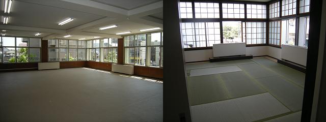 集会室と休養室の写真