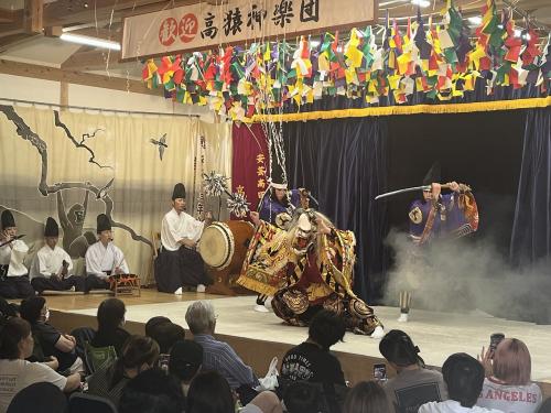 下畑地区神楽公演