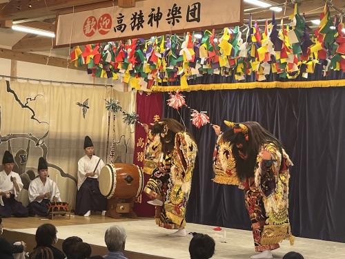 下畑地区神楽公演