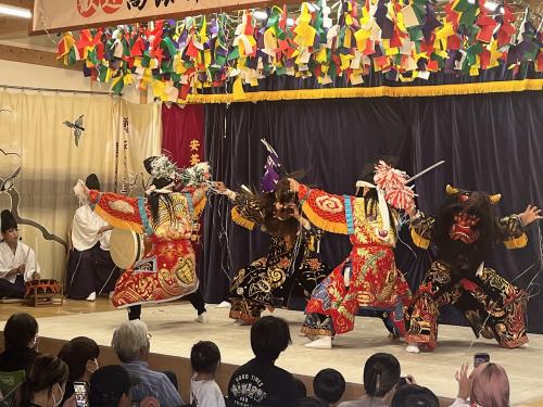 下畑地区神楽公演