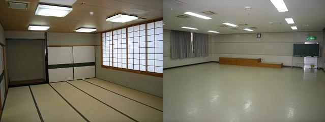 和室と集会室の写真