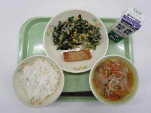 2026年6月25日給食写真