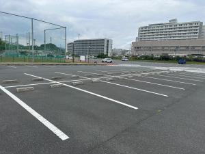 スタジアム前駐車場