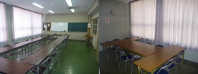 第1学習室と第2学習室の写真