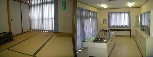 和室と調理室の写真