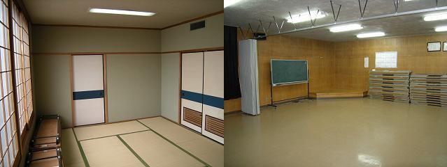 和室と集会室の写真