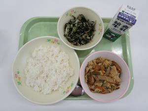 2026年9月7日給食写真