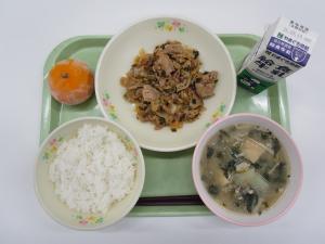 2026年9月11日給食写真