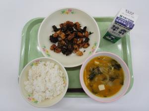 2026年10月9日給食写真
