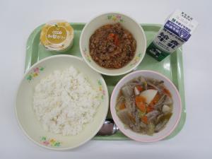2026年10月13日給食写真