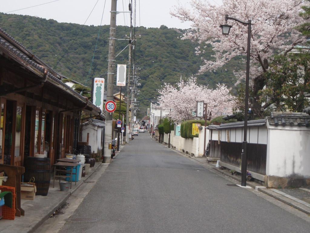 岩国市の道路の写真