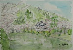7　タイトル：錦雲閣と櫻