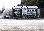 廃校になった木造中学校