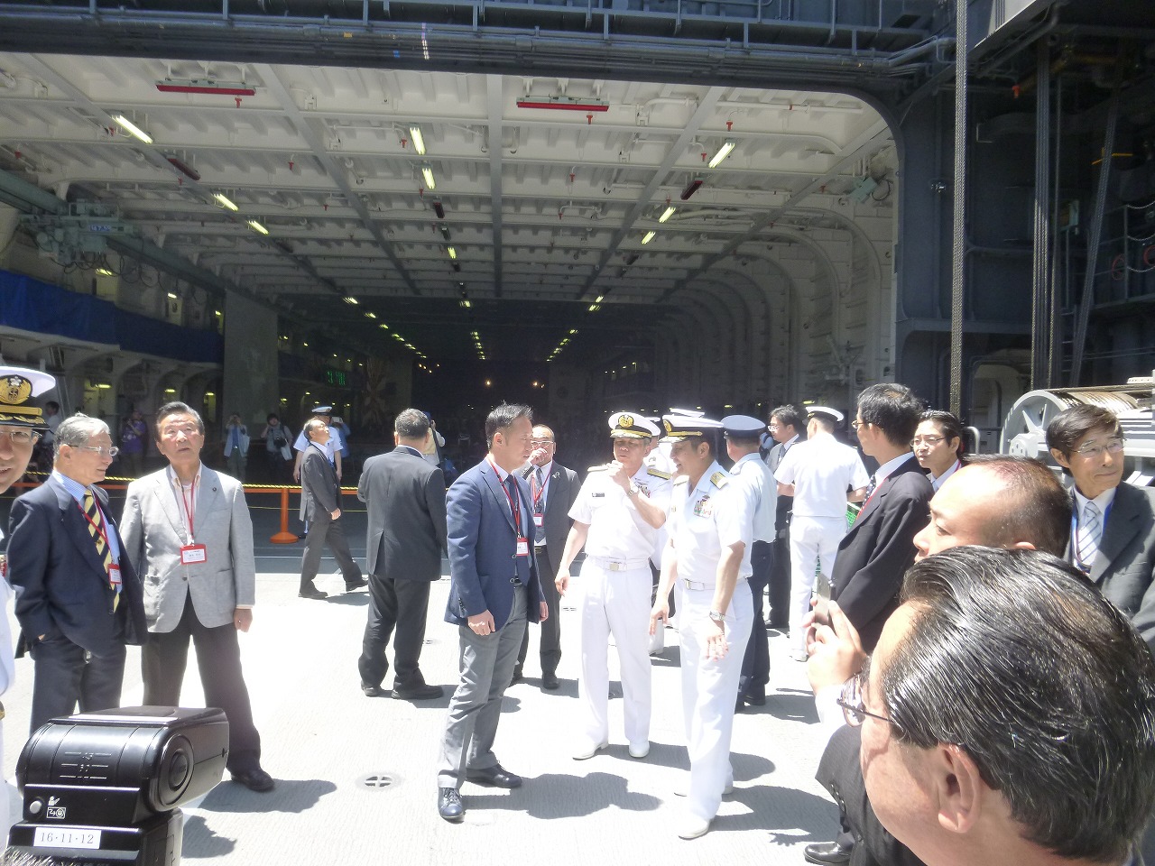 護衛艦「いせ」一般公開