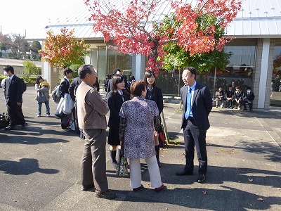 清瀬高等学校体験型教育旅行受入れに係る離村式