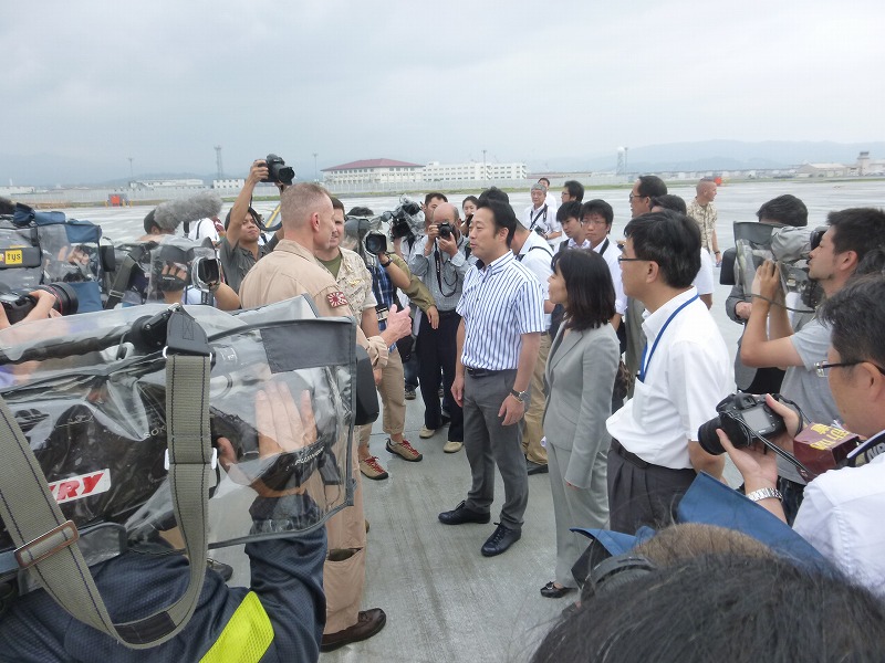 基地司令官等に対して安全運用の徹底を要請