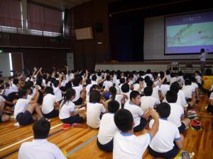 過去の出前授業の様子