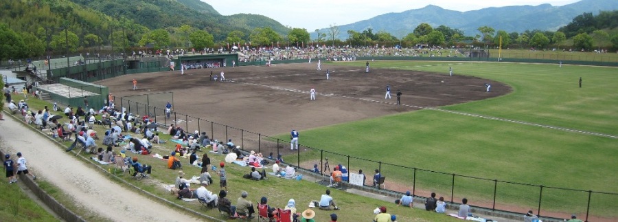 広島東洋カープ由宇練習場の風景です