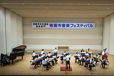 音楽フェスティバルの様子