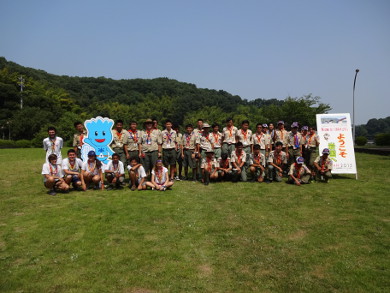 8月4日の見学者のみなさん