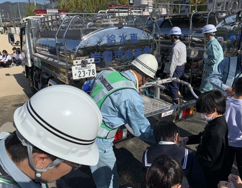 防災訓練の様子