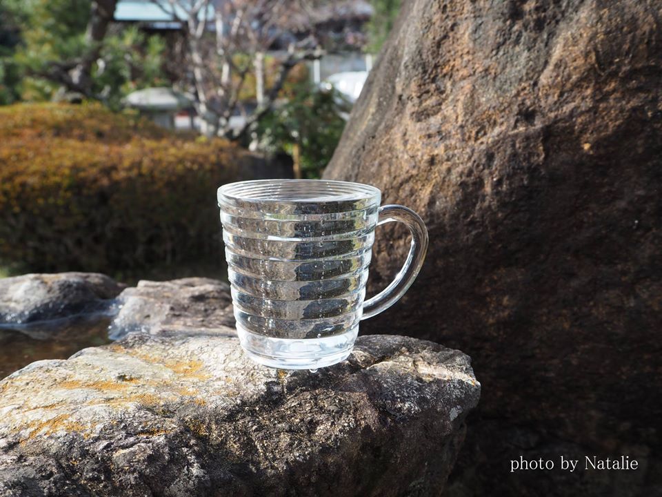桜井戸から汲み上げた水