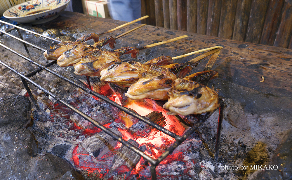 直火焼きの山賊焼き